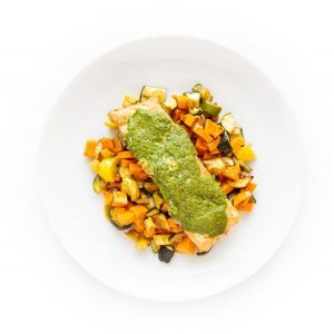Salmon with Pistachio Sauce - Couples Combo